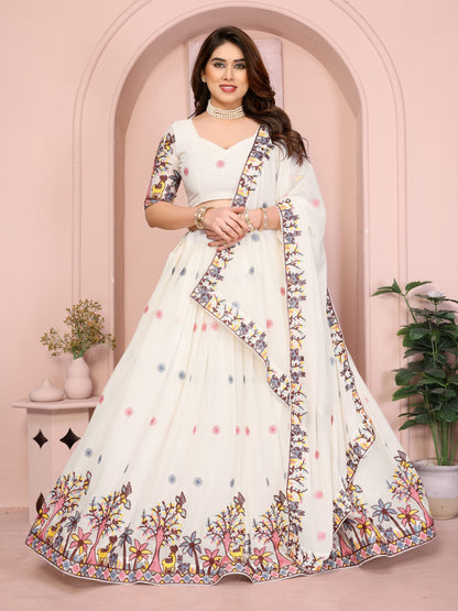 🌿 Natural Elegance Lehenga Set 🌿