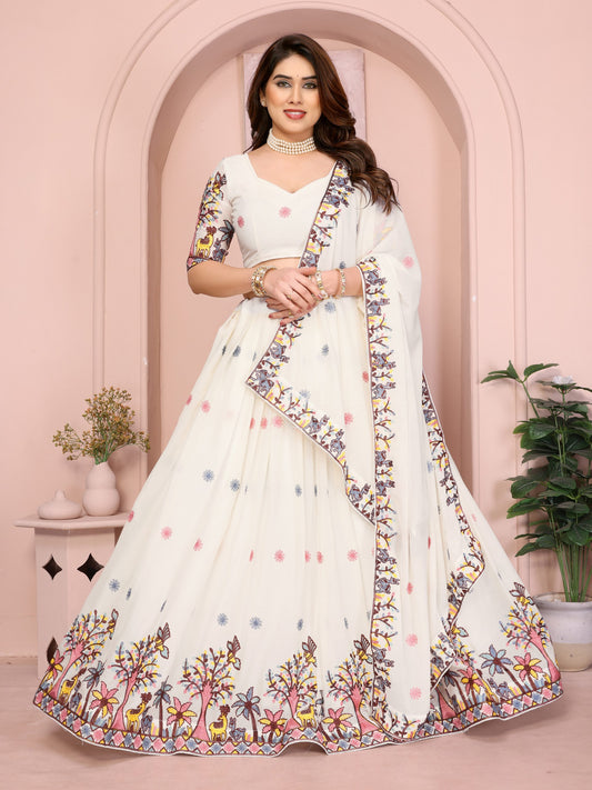 🌿 Natural Elegance Lehenga Set 🌿