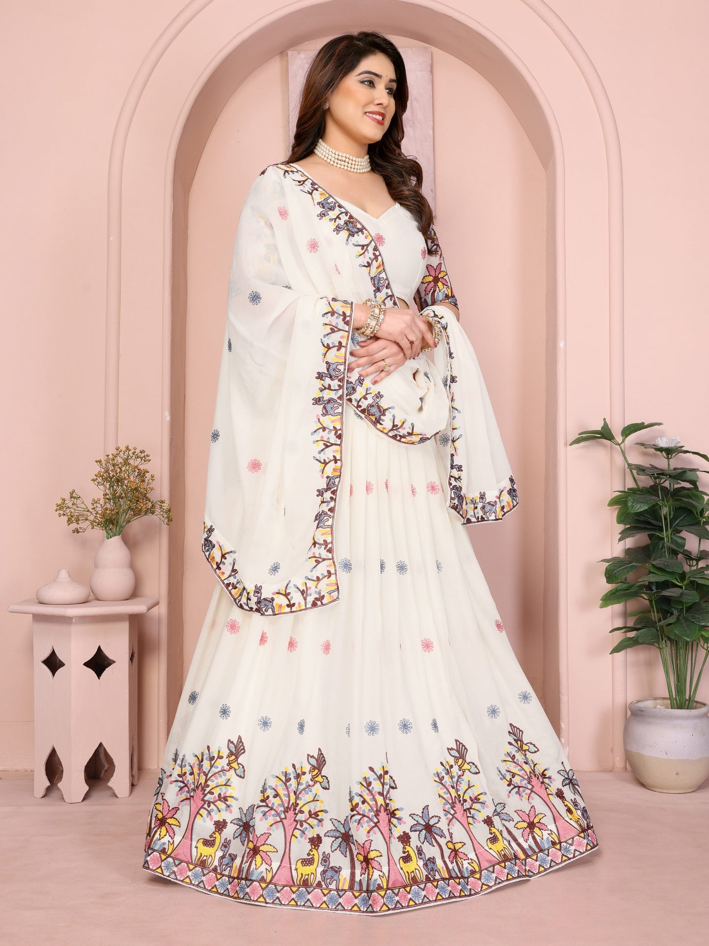 🌿 Natural Elegance Lehenga Set 🌿