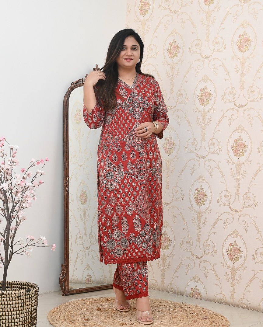 Celebrate Summer Style Premium Cotton Suit Set