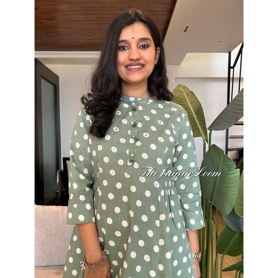 PURE COTTONKURTI PANT SET