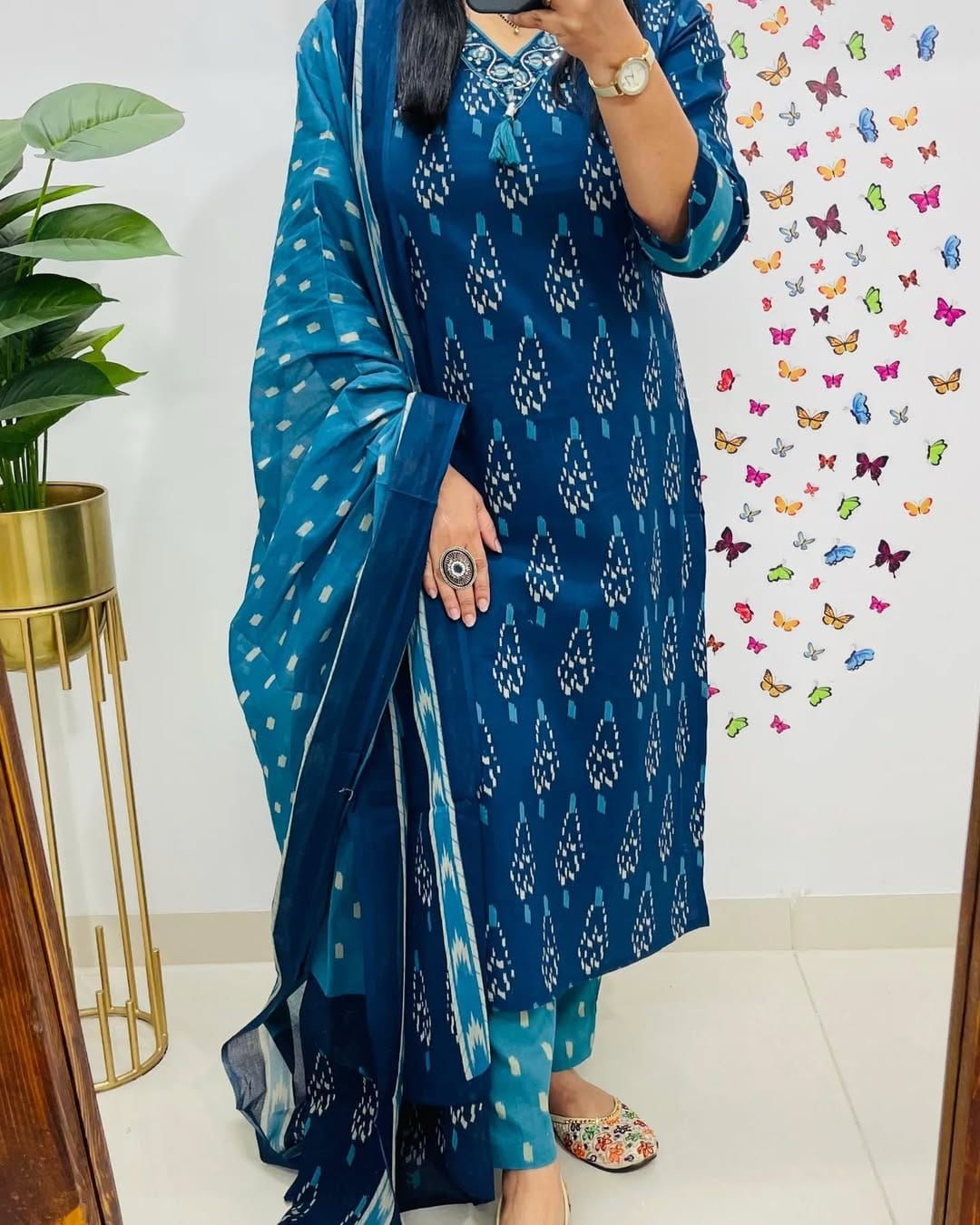 New Pure Cotton Suit Set