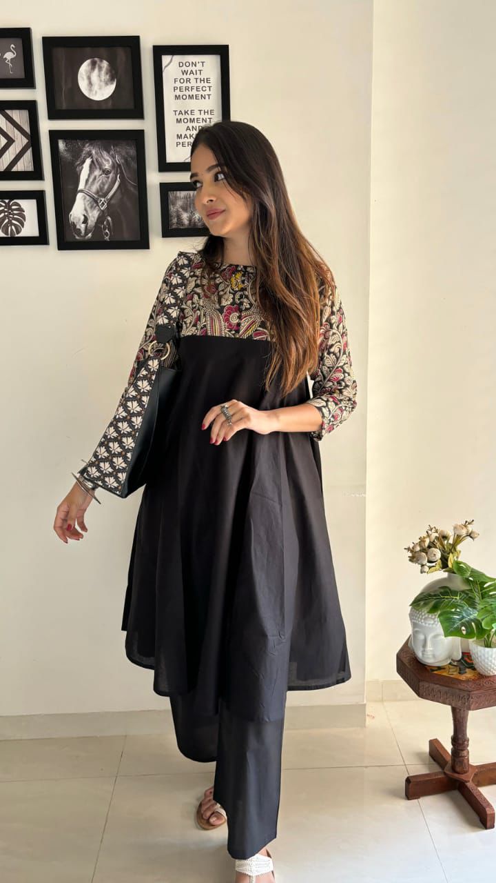 New Printed Cotton Kurta Set for Office & Party Wear
