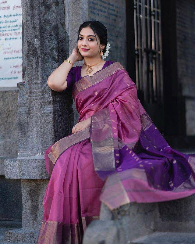 NEW BEAUTIFUL SOFT LICHI SILK SAREE