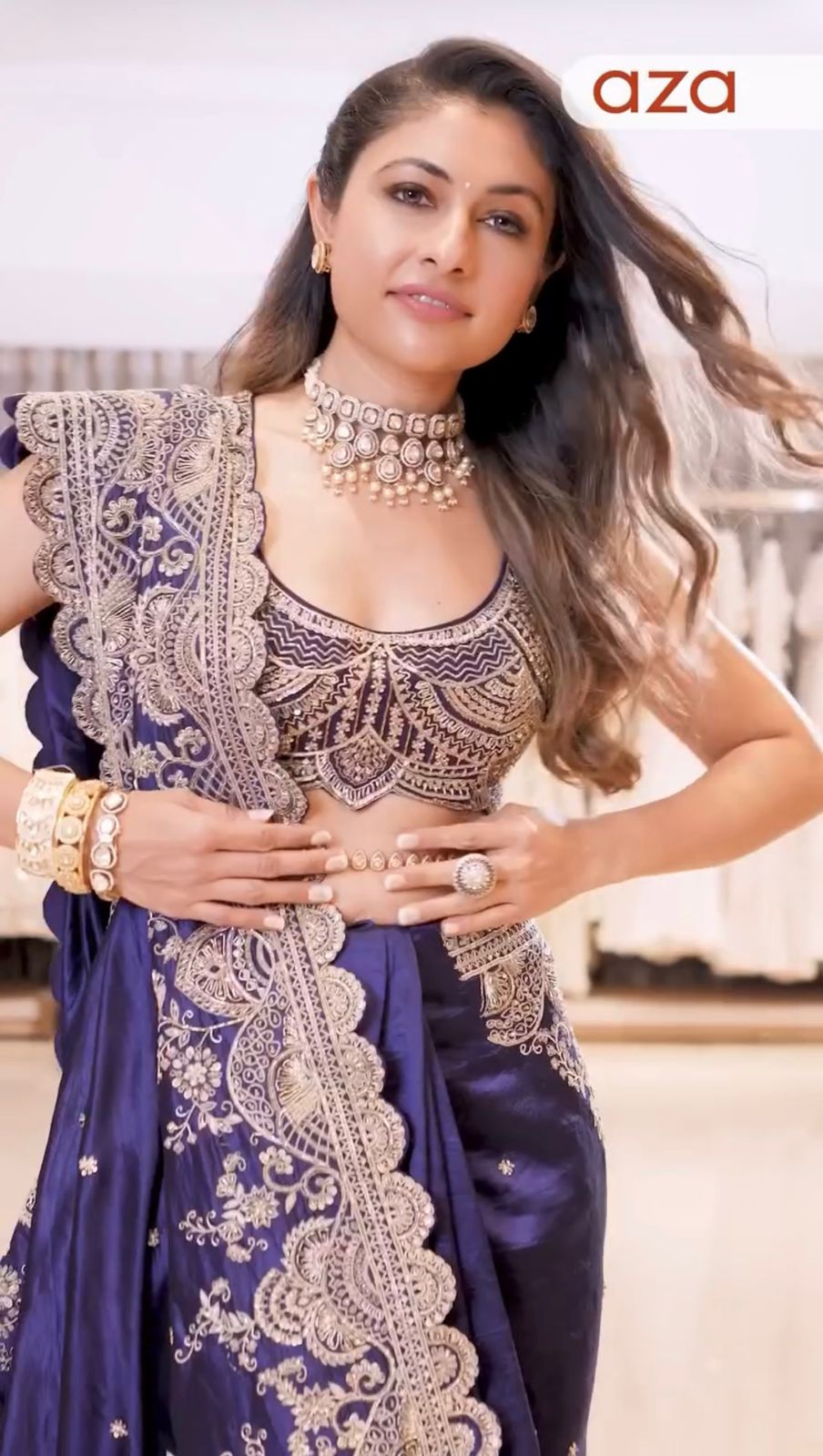 Designer Rangoli Silk Saree with Coding & Sequence Work
