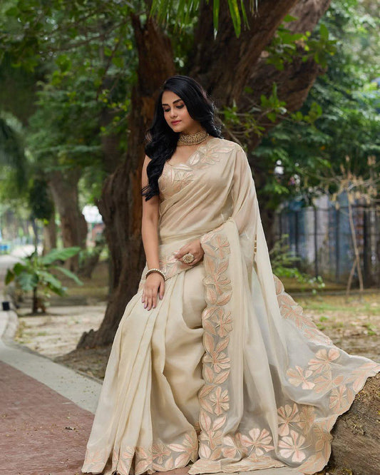 💫 Radiate Grace in Pure Bright Organza Silk 💫