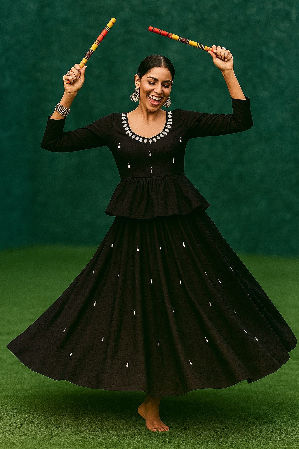 ✨Trending Kediya Lehenga Set – Real Kodi & Mirror Work❤