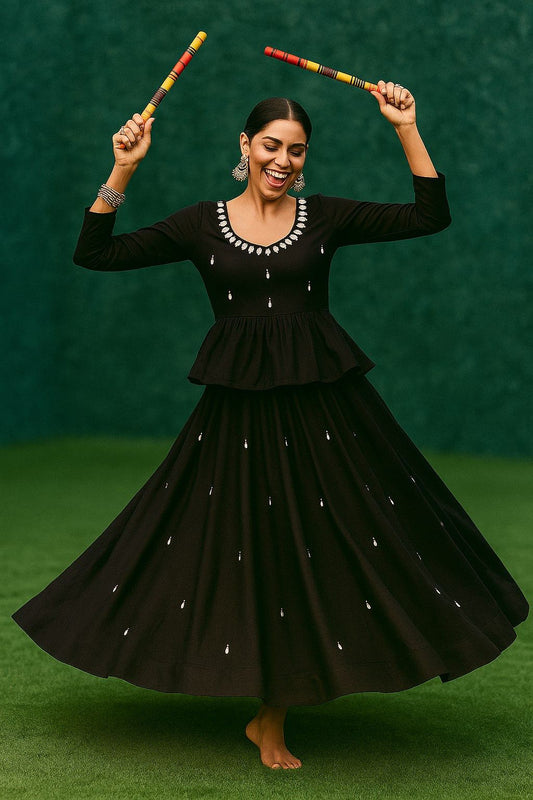 ✨Trending Kediya Lehenga Set – Real Kodi & Mirror Work❤
