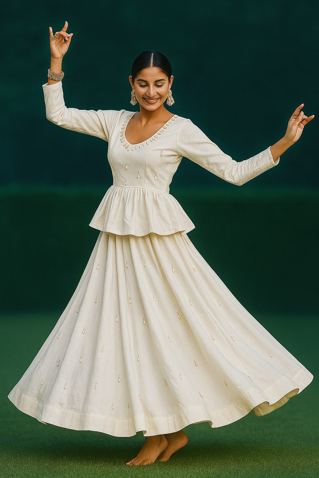 ✨Trending Kediya Lehenga Set – Real Kodi & Mirror Work❤