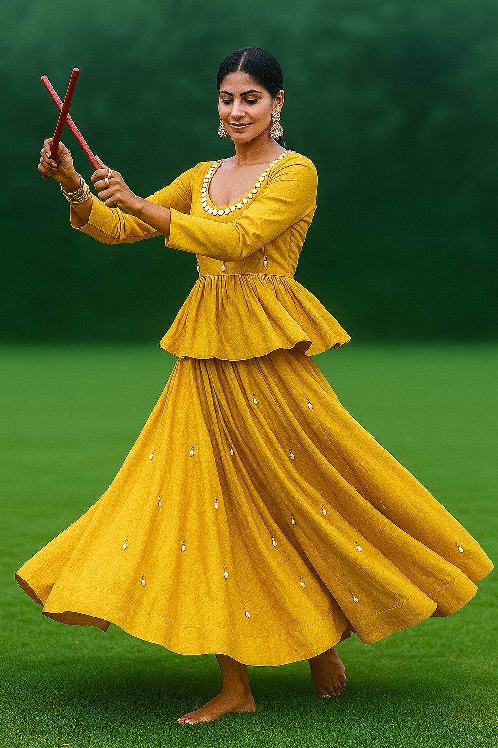 ✨Trending Kediya Lehenga Set – Real Kodi & Mirror Work❤