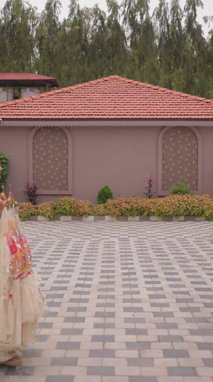 🌟 Navratri Special – Gamathi Work Lehenga Choli Set 💃